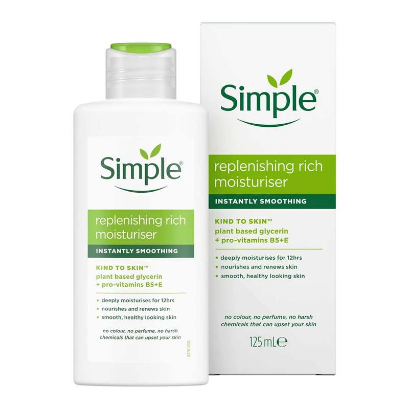 Simple Kind to Skin Replenishing Rich Moisturizer