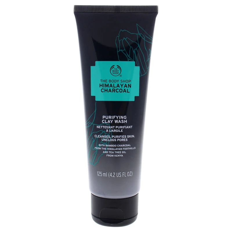 The Body Shop Himalayan Charcoal Purifying Clay Wash – 125ml