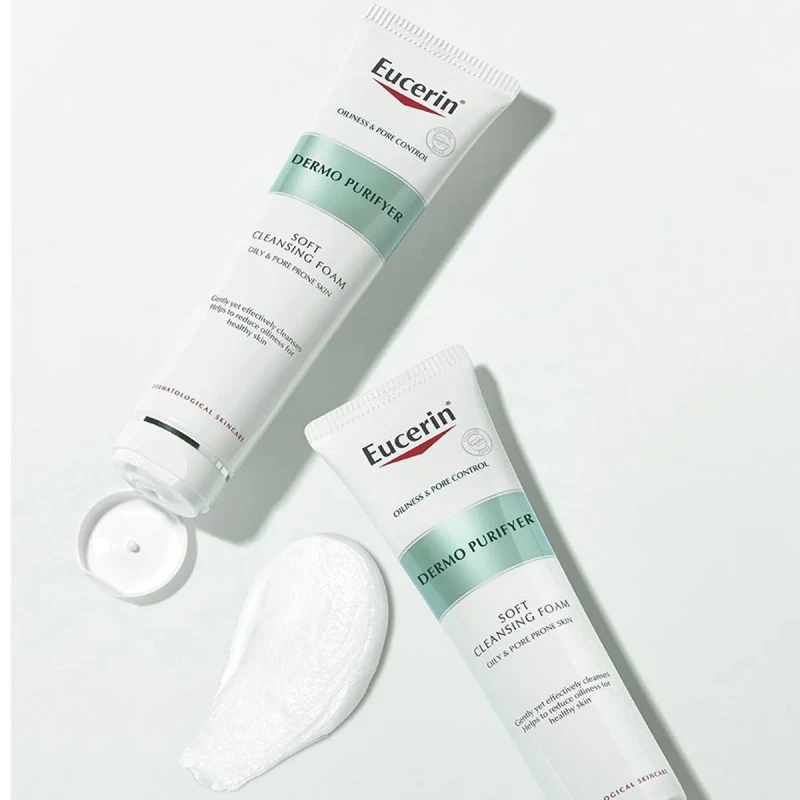 Eucerin Pro Acne Solution Soft Cleansing Foam – Oily & Acne Prone Skin (150ml)