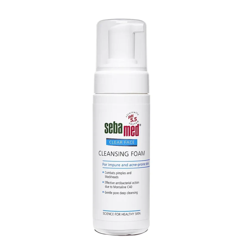 Sebamed Clear Face Cleansing Foam for Impure and Oily Skin – 150ml