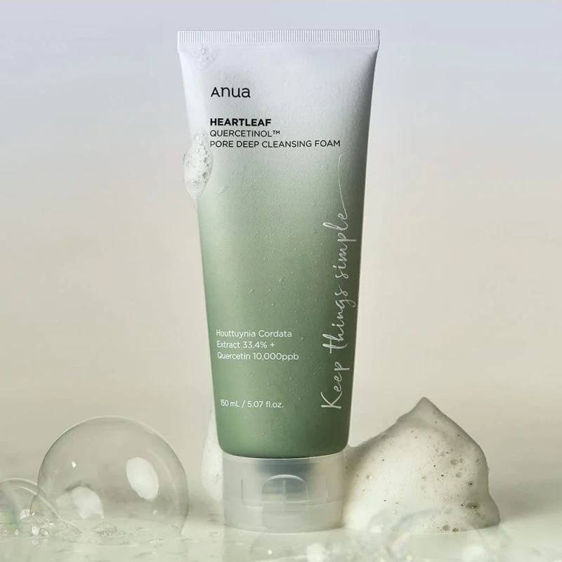 Anua Heartleaf + BHA Pore Deep Cleansing Foam - 150ml