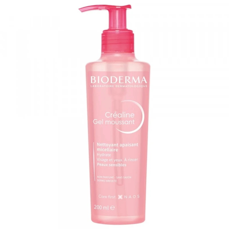 Bioderma Créaline Gel Moussant Micellar Cleansing Gel - 200ml
