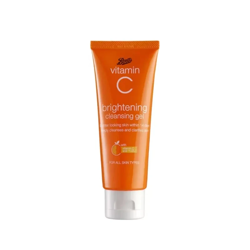 Boots Vitamin C Brightening Cleansing Gel for All Skin Types – 200ml