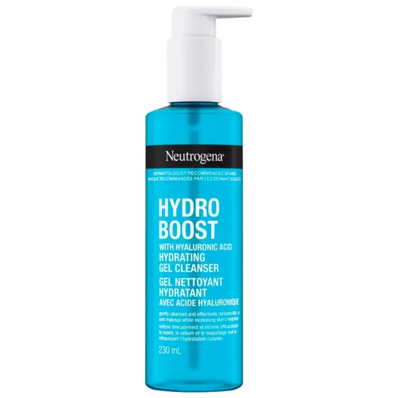 Neutrogena Hydro Boost Hydrating Gel Cleanser with Hyaluronic Acid – 230ml