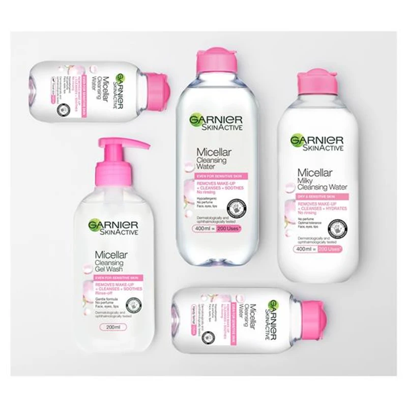 Garnier SkinActive Micellar Cleansing Gel Wash for Sensitive Skin – 200ml - Image 3