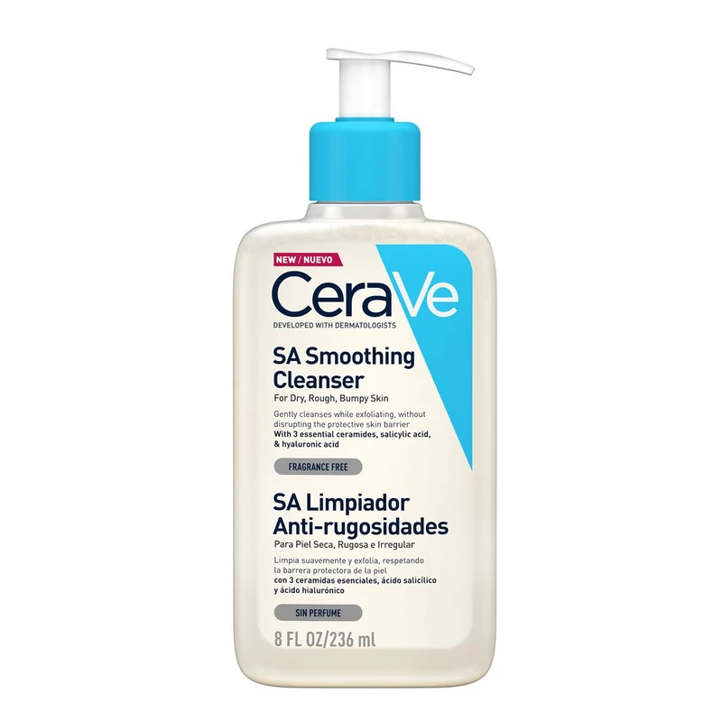 CeraVe SA Smoothing Cleanser for Dry, Rough, and Bumpy Skin – 473ml