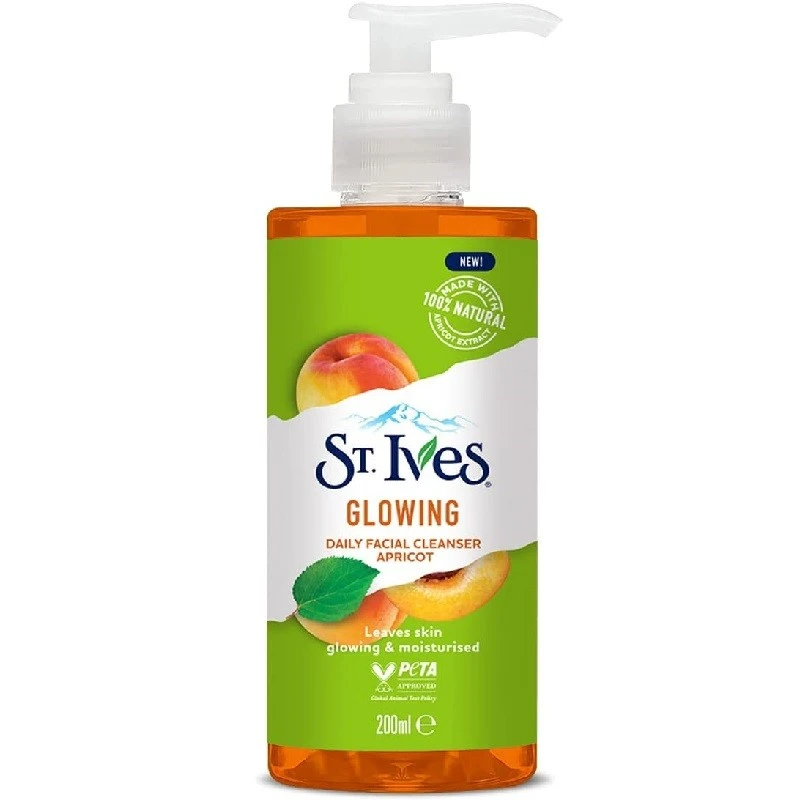 St. Ives Glowing Daily Facial Cleanser - Apricot (200ml)