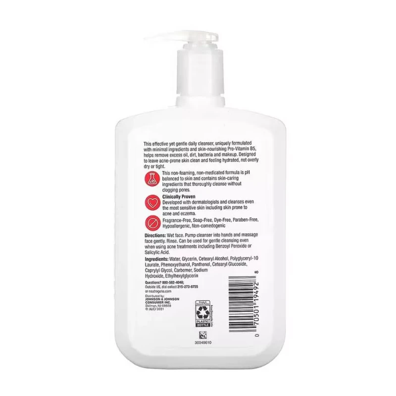 Neutrogena Ultra Gentle Daily Cleanser with Pro-Vitamin B5 - 473ml