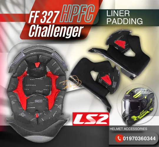 LS2 FF327 Challenger HPFC Padding (Inner lining & cheek pads