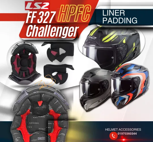 LS2 FF327 Challenger HPFC Padding (Inner lining & cheek pads