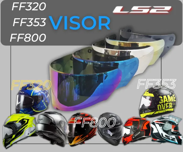 LS2 FF320 / FF353 / FF800 helmet Visor