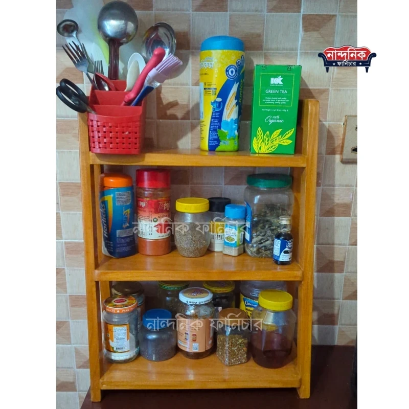 3 layer Organizer | ৩ লেয়ার অর্গানাইজার | কিচেন অর্গানাইজার - Image 7
