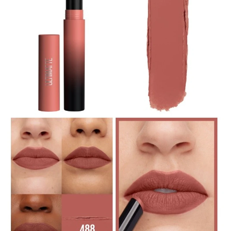 Color Sensational® Ultimatte Slim Lipstick Makeup-more stone