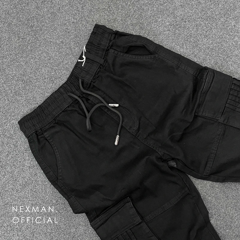 RP BAGGY JEANS - BLACK