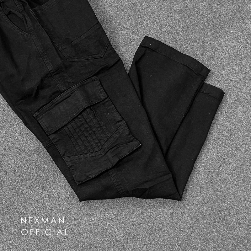 RP BAGGY JEANS - BLACK - Thumbnail 3