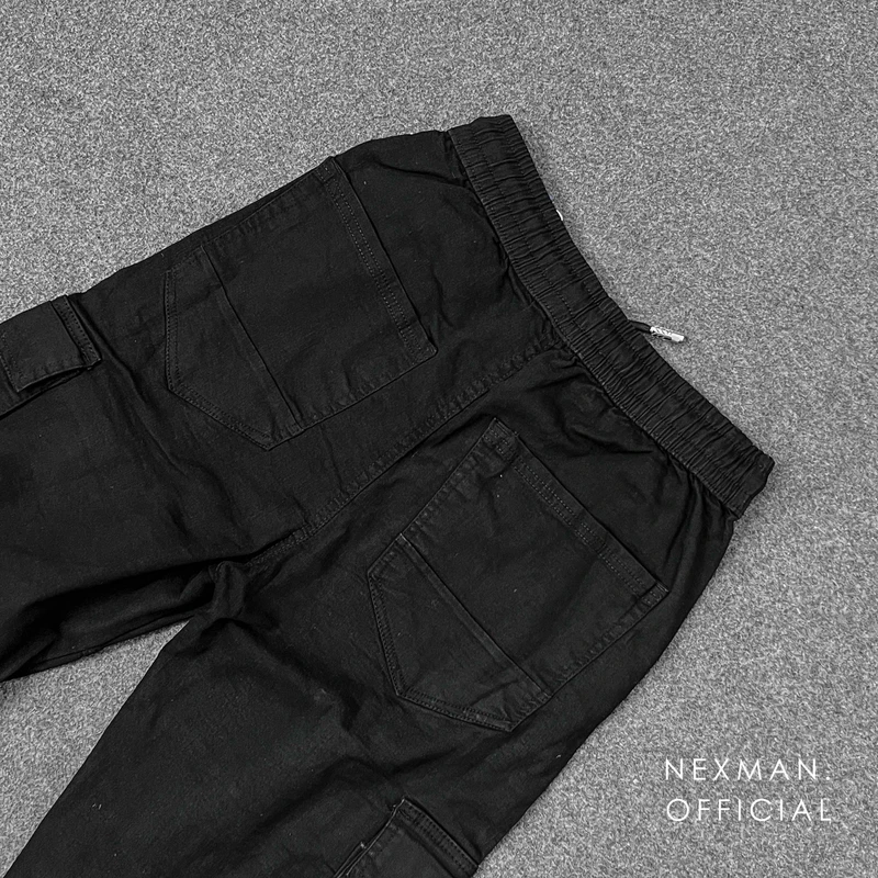 RP BAGGY JEANS - BLACK - Thumbnail 4