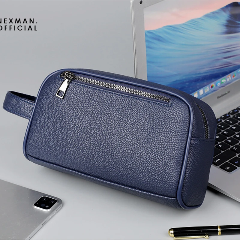 HBS BLUE - HAND BAG FOR MEN - Thumbnail 4