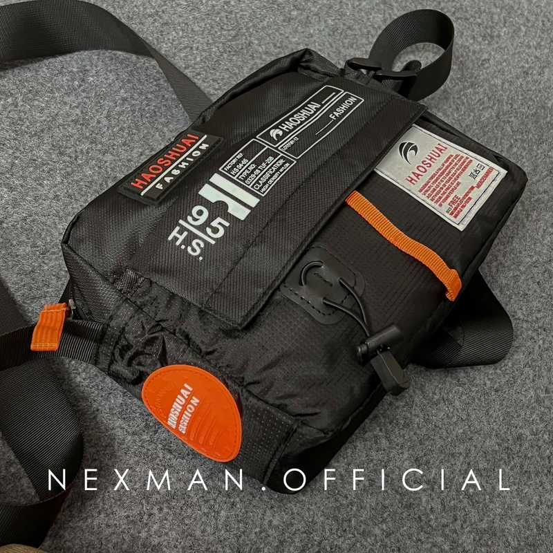 HS95 BLACK - SIDEBAG FOR MEN - Thumbnail 3