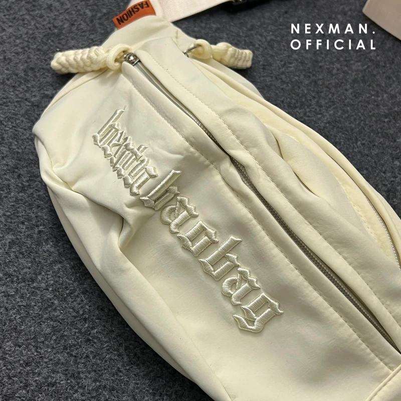 BE WHITE - PREMIUM CHEST BAG