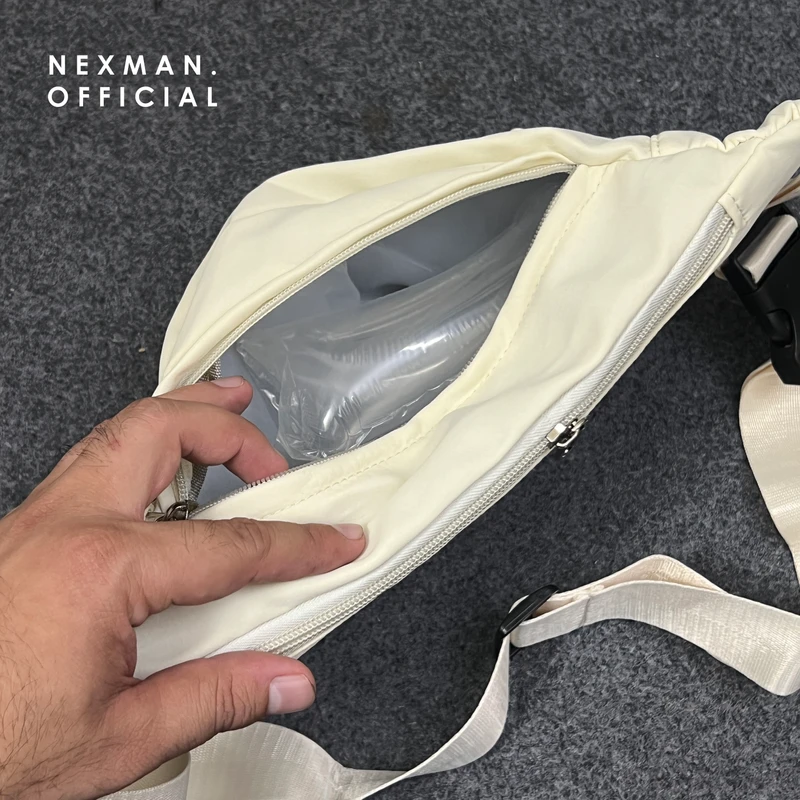 BE WHITE - PREMIUM CHEST BAG - Thumbnail 4