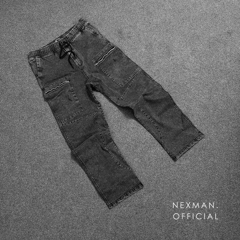 GT ZIP LIGHT - BAGGY JEANS