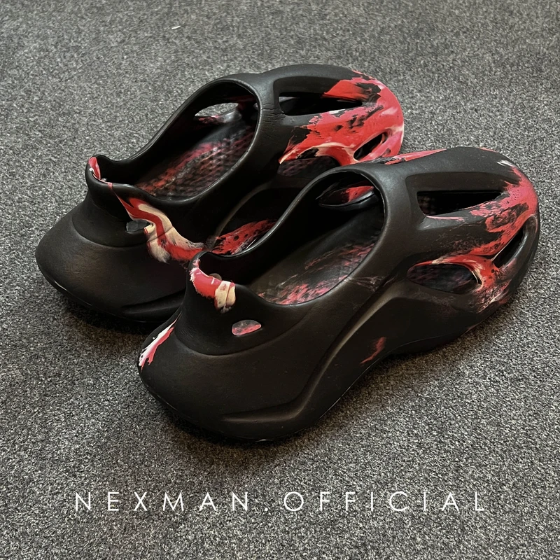 BLACK RED - FOAMRUNNER