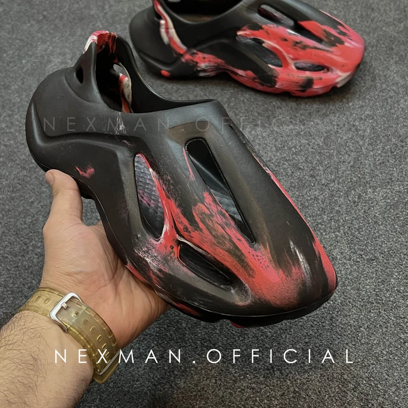 BLACK RED - FOAMRUNNER - Thumbnail 3
