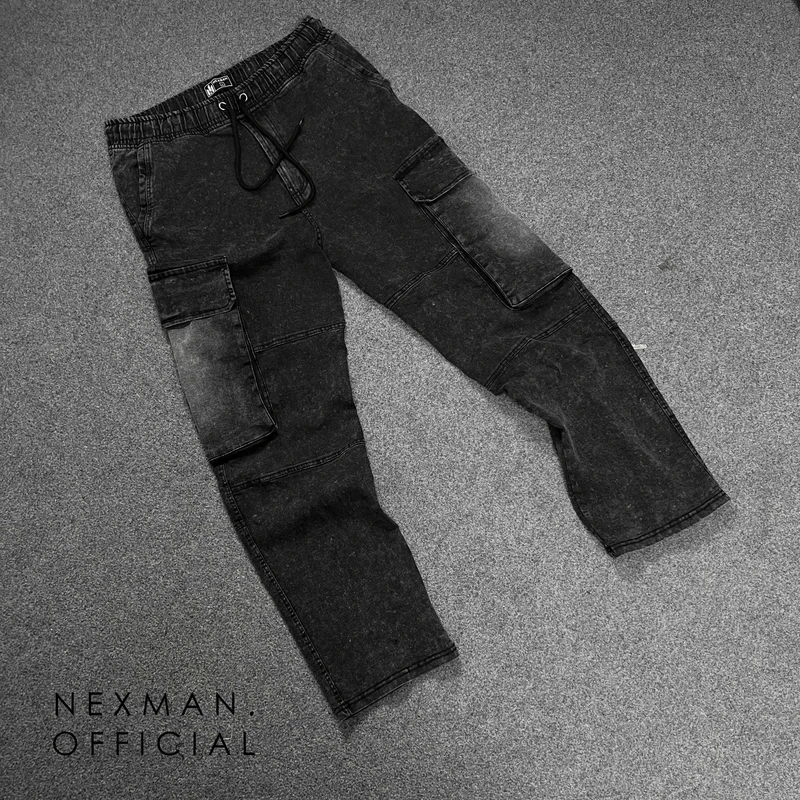 GT BLACK - BAGGY JEANS