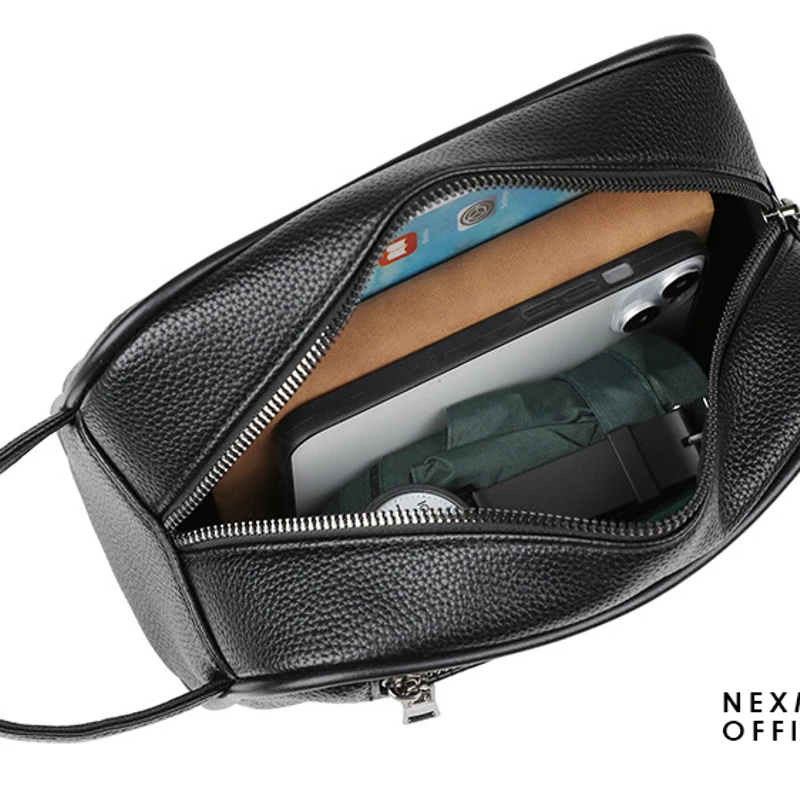 HBS BLACK - HANDBAG FOR MEN - Thumbnail 4