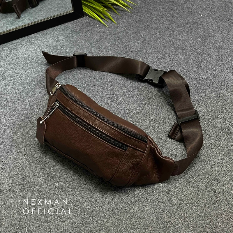 PREMIUM BROWN CHEST BAG