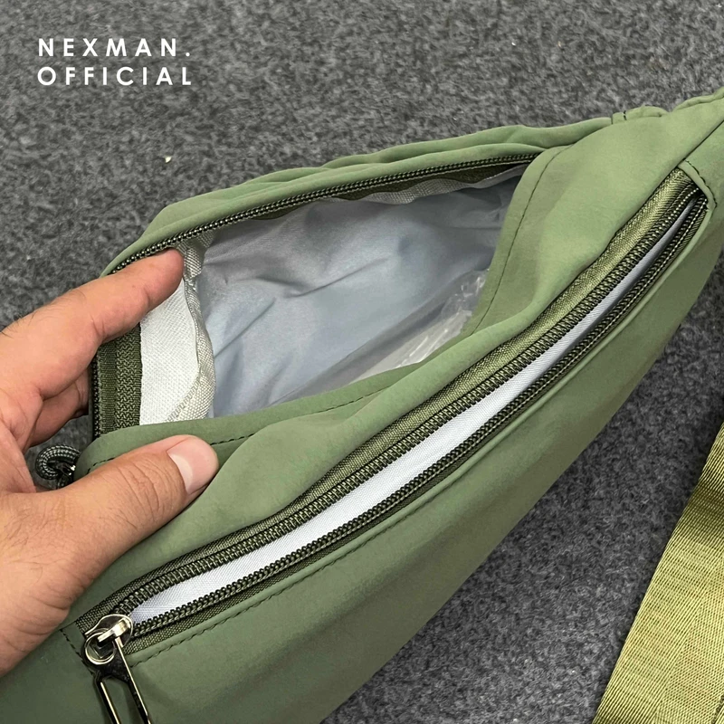 BE OLIVE - PREMIUM CHEST BAG - Thumbnail 4