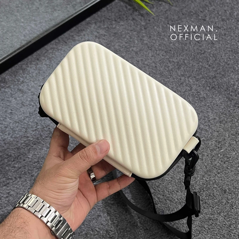 GG6 WHITE - SIDE BAG FOR MEN - Thumbnail 3