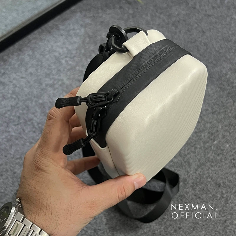 GG6 WHITE - SIDE BAG FOR MEN - Thumbnail 4