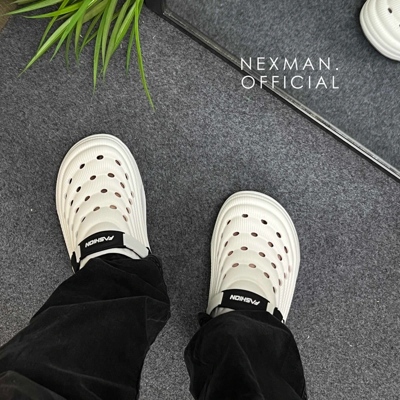CK15 WHITE CLOGS - Thumbnail 4
