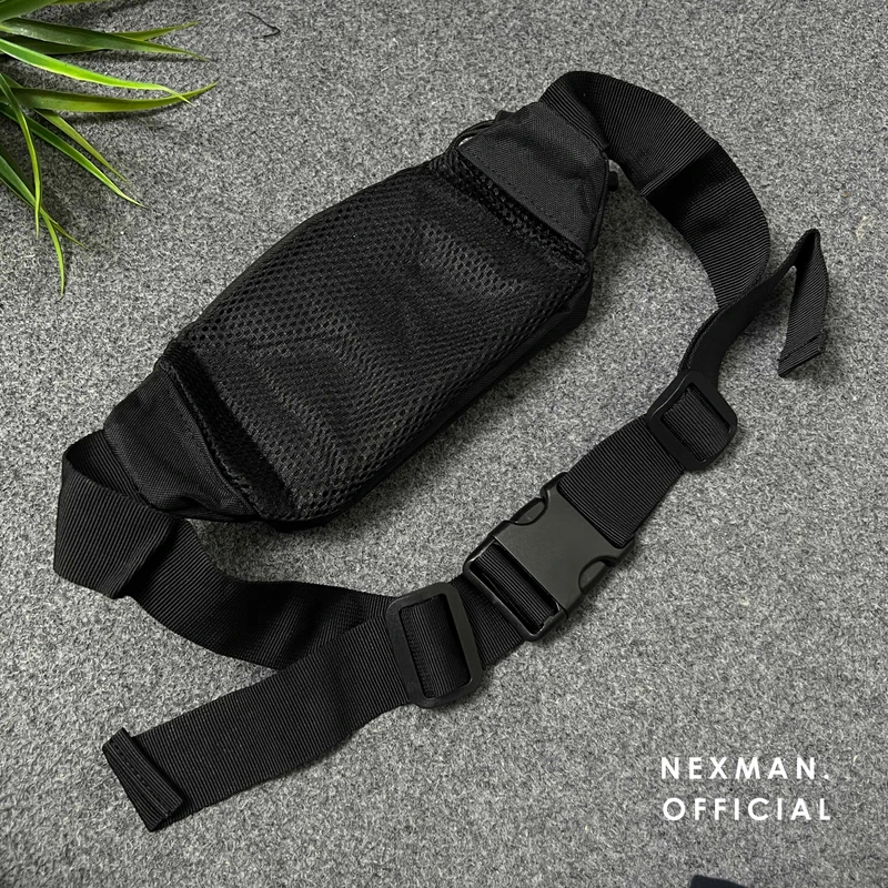 GLITCH BLACK - CHEST BAG FOR MEN