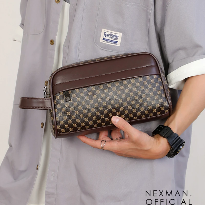 HBS BROWN - HANDBAG FOR MEN
