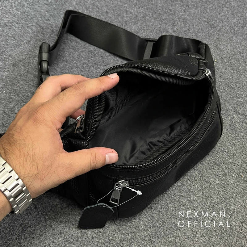 PREMIUM BLACK CHEST BAG