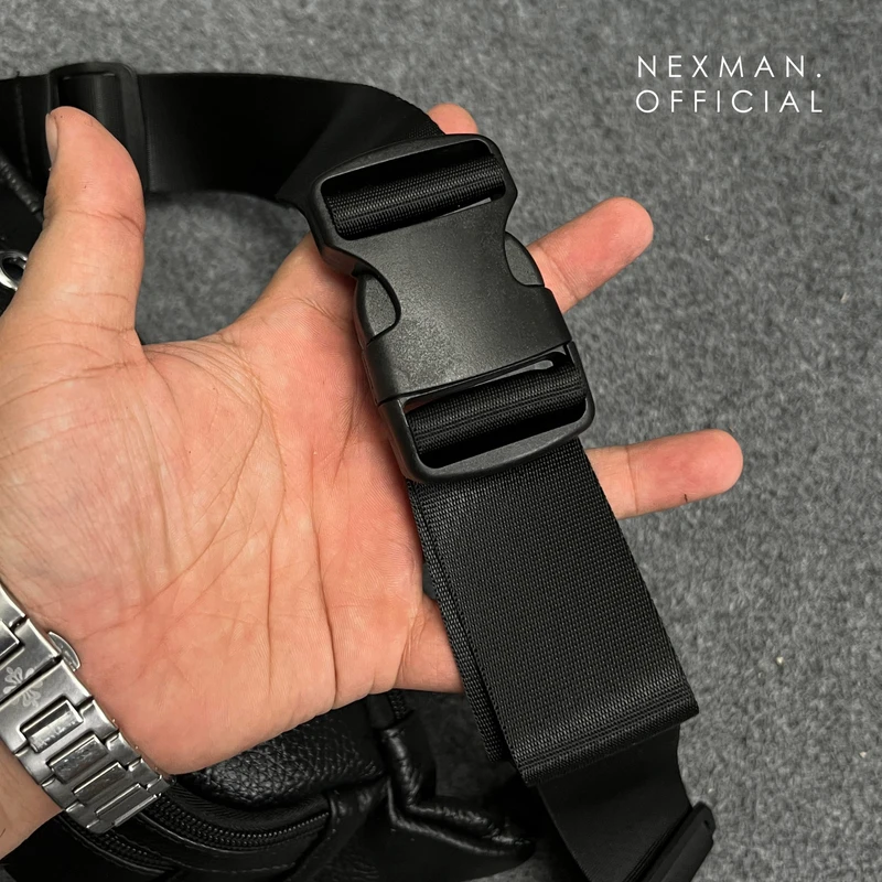 PREMIUM BLACK CHEST BAG - Thumbnail 4