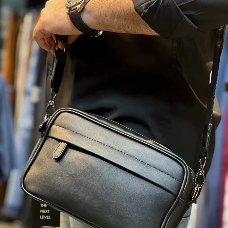 GG4 BLACK - SIDE BAG FOR MEN - Thumbnail 6