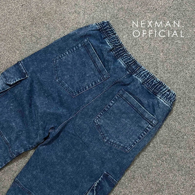 GT10 NAVY - BAGGY JEANS - Thumbnail 4