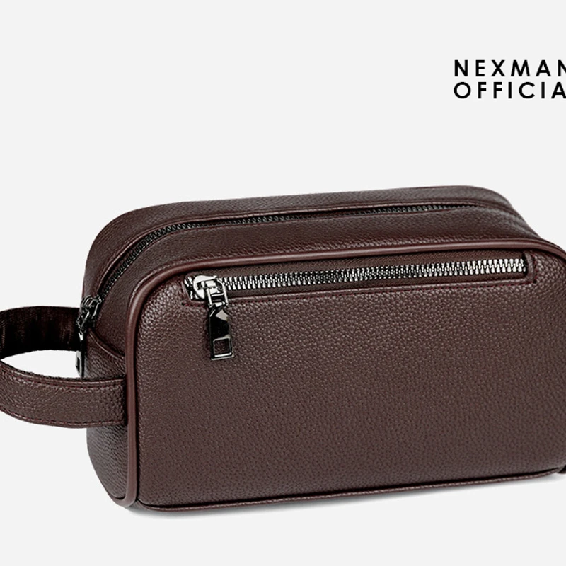 HBS BROWN - HAND BAG FOR MEN - Thumbnail 3