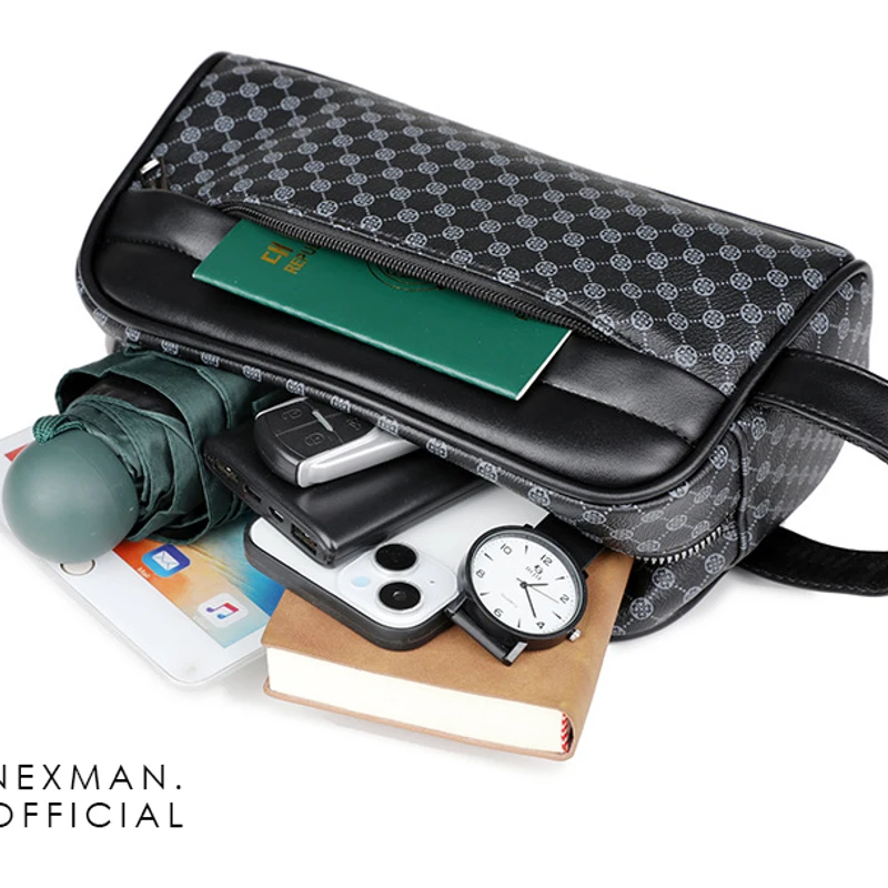 HBS BLACK - HANDBAG FOR MEN - Thumbnail 5
