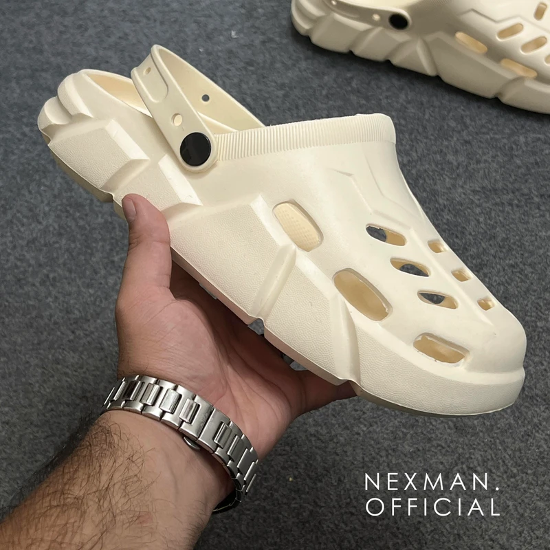 CK46 CREAMY WHITE CLOGS