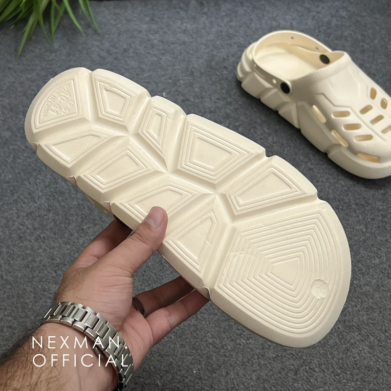 CK46 CREAMY WHITE CLOGS - Thumbnail 3