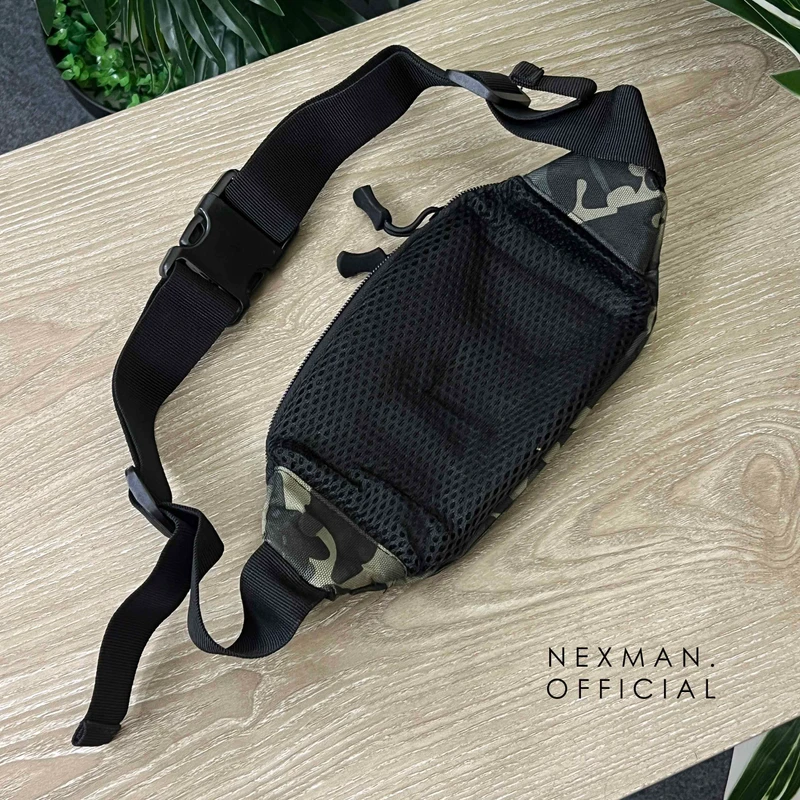GLITCH CAMOGREEN - CHEST BAG FOR MEN