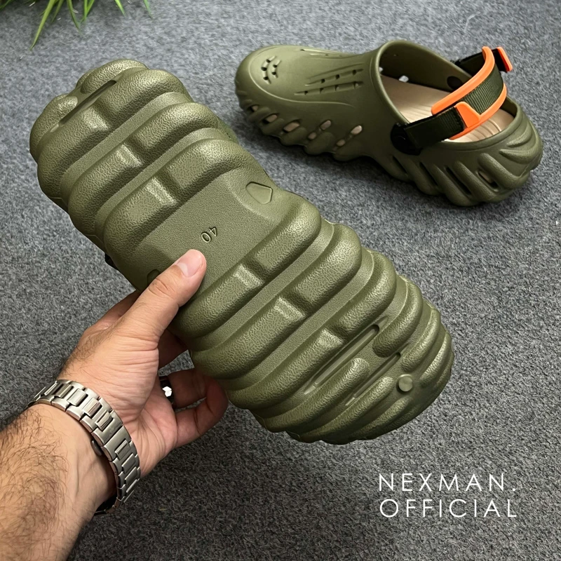 CK16 OLIVE - CLOGS - Thumbnail 4