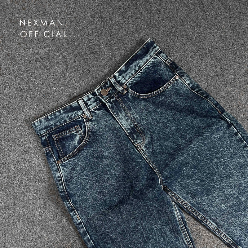 BR SP BAGGY JEANS - BLue - Thumbnail 3