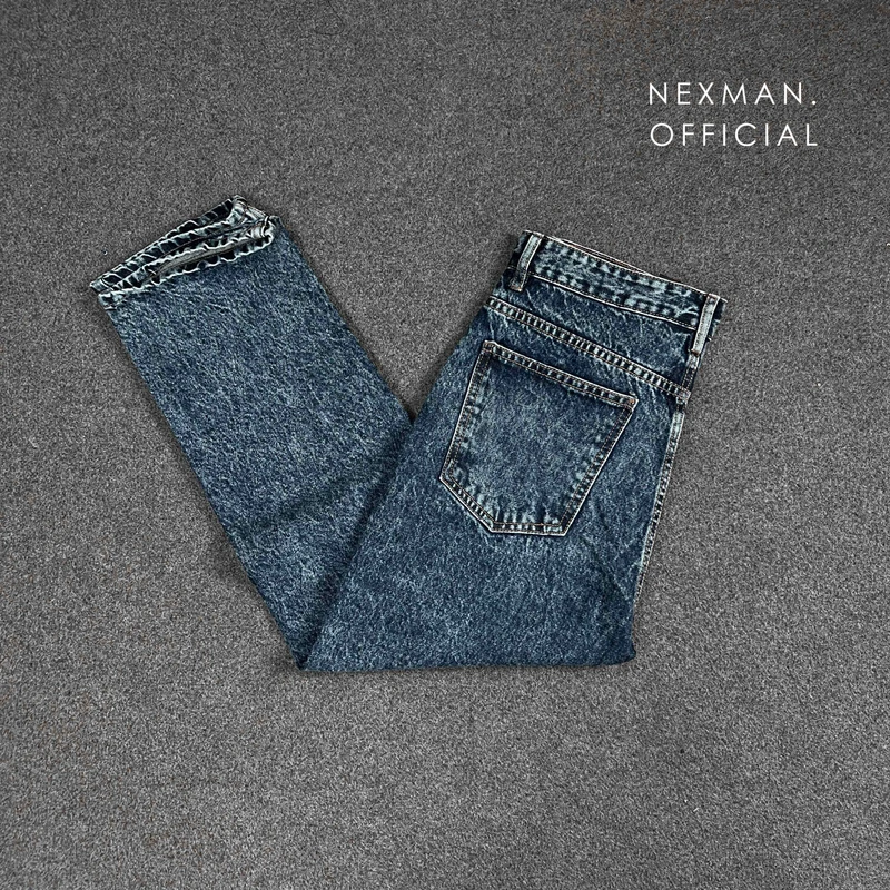 BR SP BAGGY JEANS - BLue - Thumbnail 4
