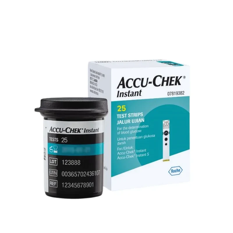 Accu-Chek Instant Blood Glucose Strip 25's Pack