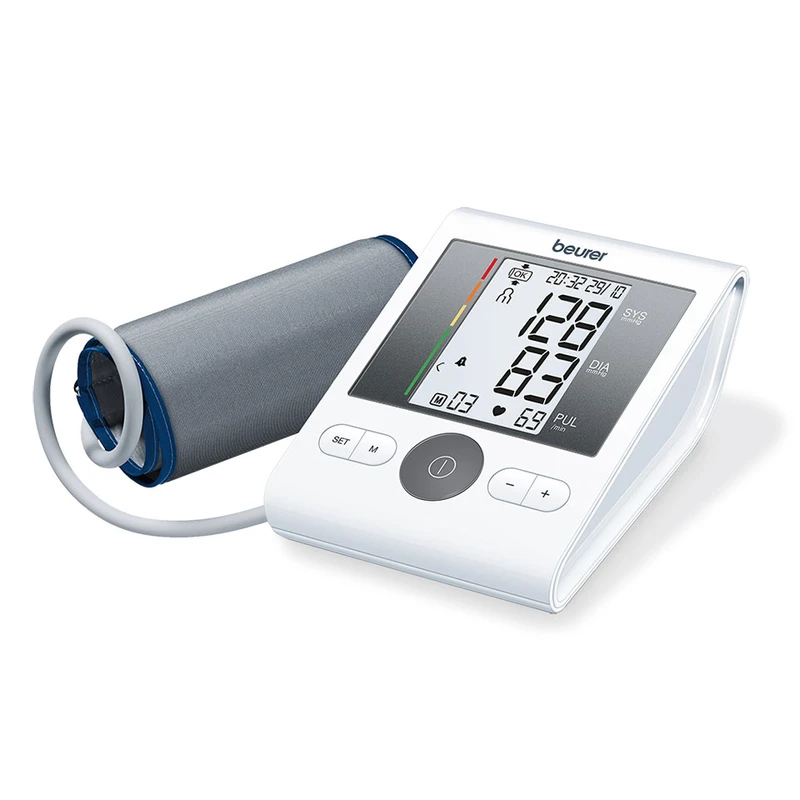 Beurer Blood Pressure Monitor Upper Arm With Power Adapter- Value Pack BM 28